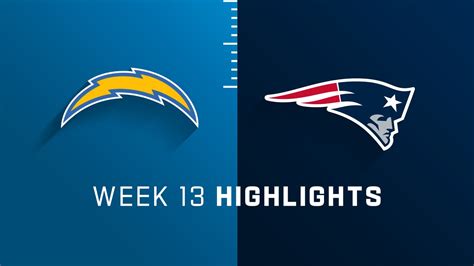 Los Angeles Chargers vs. New England Patriots highlights | Week 13