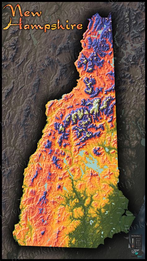 Elevation Map Of Nh - Allina Madeline