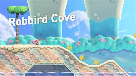 Super Mario Wonder: Where To Find Every Collectible In ‘Robbird Cove’ - Gameranx