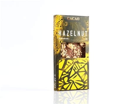 Roasted Hazelnut 85g Chocolate Bar | CACAO Handmade Chocolates ...