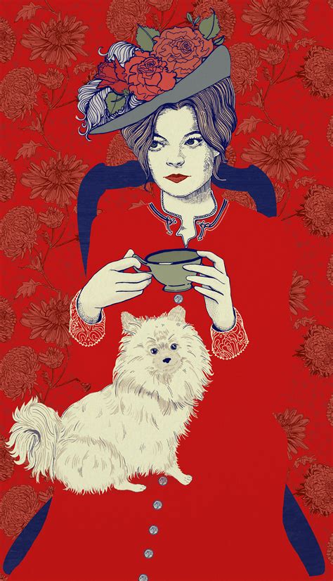 The lady with the dog | Behance