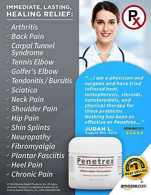 Penetrex Pain Relief Cream – Anti-Inflammatory With Arnica - NextInGifts