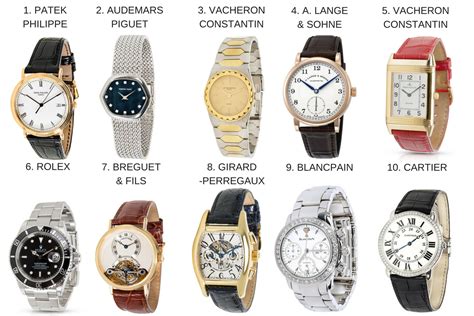 Top 10 Luxury Watch Brands | Walden Wong