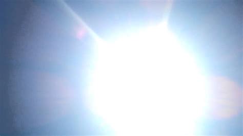 Brightest sun shine at noon with clear sky - YouTube