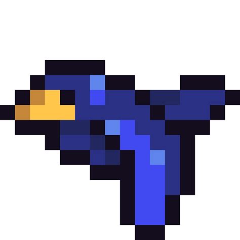 Flappy Bird Pixel Art PNG Download Image