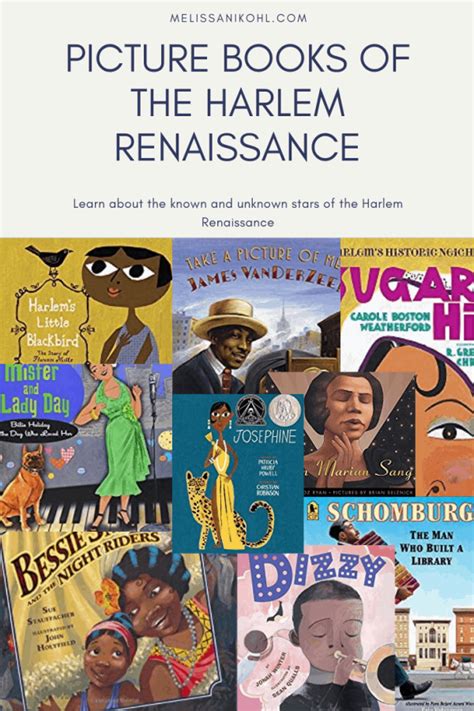 Picture Books About the Harlem Renaissance in 2021 | Picture book ...