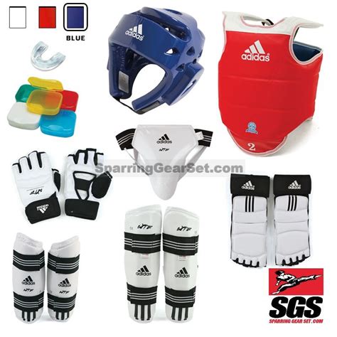 Complete Tae Kwon Do Sparring Gear Set for $223.95 with $4.95 shipping! – SparringGearSet.com