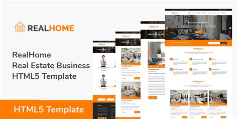 RealHome - Real Estate HTML5 Responsive Template by Shiddikur | Codester