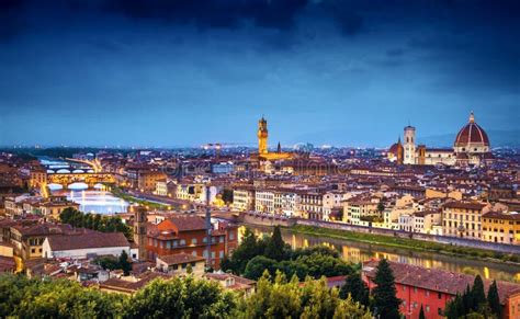 Florence Skyline stock photo. Image of aerial, architecture - 43974836