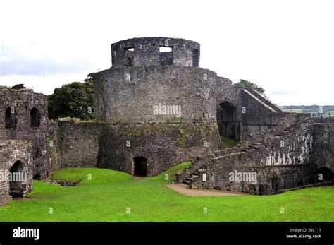 Dinefwr Castle Llandeilo Carmarthenshire Wales Stock Photo - Alamy