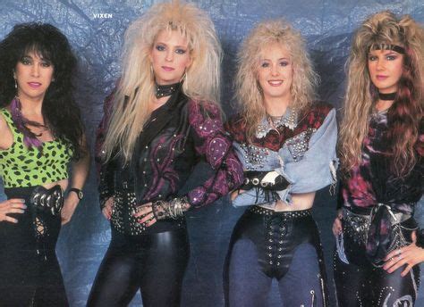 Pin by Kelly on 80s hair bands | Hair metal bands, Heavy metal girl, 80s rock fashion
