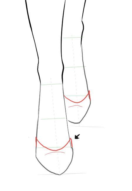 How To Draw Anime Shoes Front View - Howto Techno