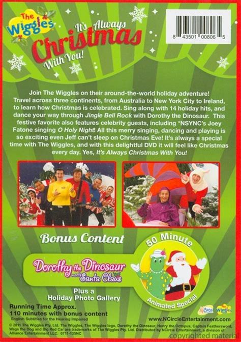 Wiggles, The: It's Always Christmas With You (DVD) | DVD Empire