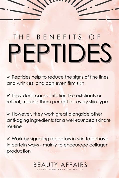 The Reason Peptides Should Be In Your Skin Care Routine | Skin facts ...