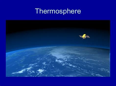 The earth's atmosphere atmospheric layers