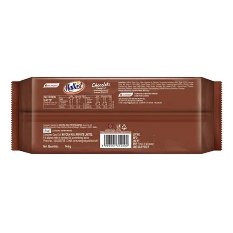 Malkist Chocolate Flavoured Cracker Biscuits (family pack) - 144g (Pack ...