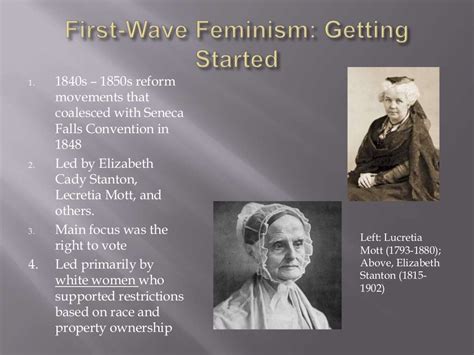 First-Wave Feminism