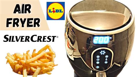 Еър фрайър от Lidl | Digital Air Fryer Silver Crest - YouTube