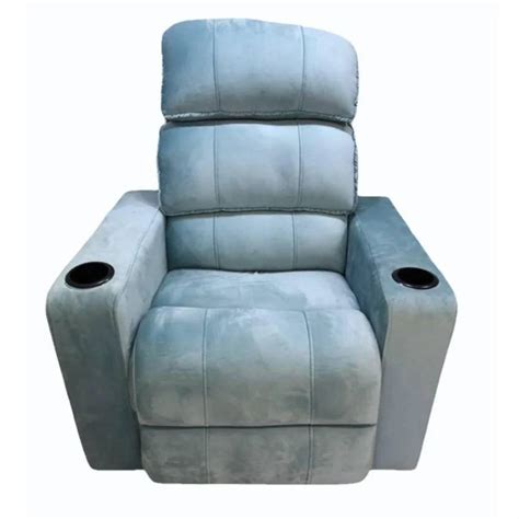 Velvet Manual Blue MS Recliner Chairs at Rs 20000 in Hyderabad | ID ...