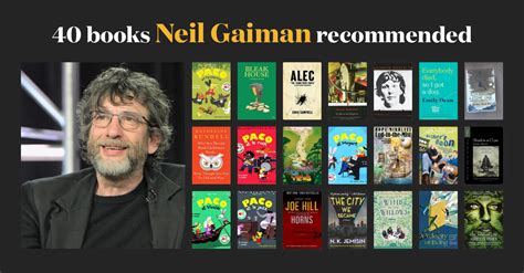 56 books Neil Gaiman recommended