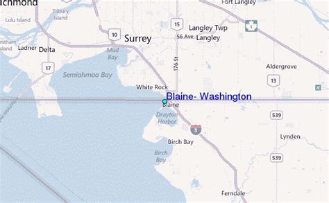 Blaine, Washington Tide Station Location Guide