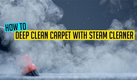 How to Deep Clean Carpet with Steam Cleaner [Step by Step Guide]