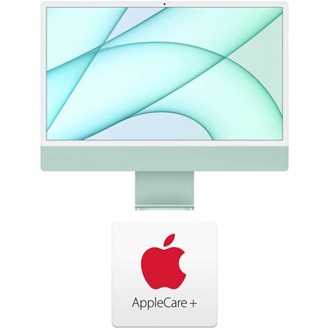 Apple 24" iMac with M1 Chip Kit with AppleCare+ (Green) B&H