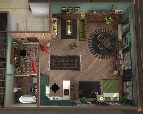 17 Culpepper House - Steffi’s Apartment – @theplumbobarchitect on Tumblr