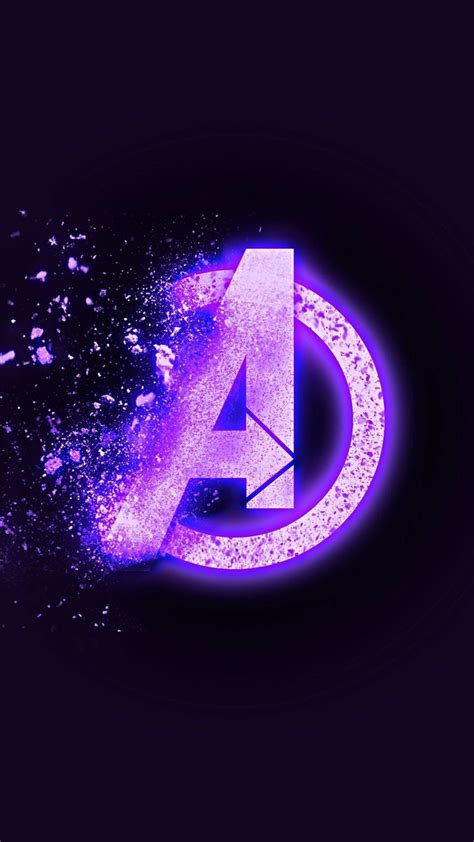 Avengers Logo 4K Vertical Wallpapers - Wallpaper Cave