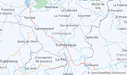 Climate: Comayagua in Honduras