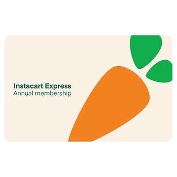 Costco Members: 1-Year Instacart Express Membership eGift Card