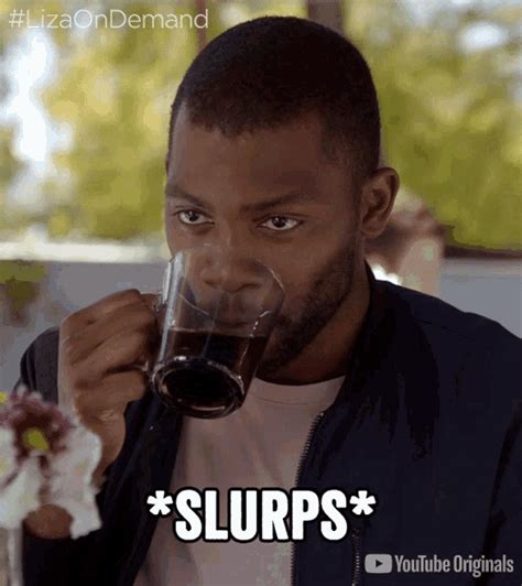 Slurp Drink GIF - Slurp Drink Sip - Discover & Share GIFs