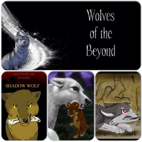 Wolves of the beyond collage Shadow Wolf, Fanart, Collage, Snoopy ...