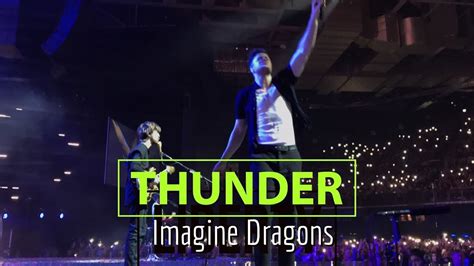 THUNDER - Imagine Dragons (live) Dublin 2018 - YouTube