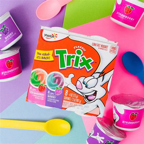 Silly Rabbit, Trix Yogurt Is Back and It's The '90s Snack We've Been Needing