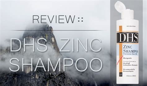 Review :: DHS Zinc Dandruff Shampoo | Dandruff Deconstructed