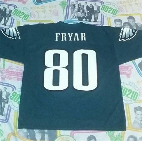 1997 Irving Fryar Philadelphia Eagles Jersey Nfl - Gem