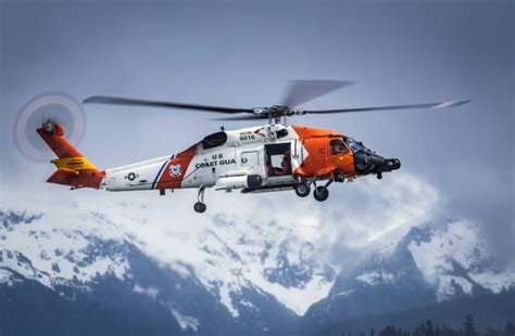 Coast Guard Helicopter Crashes in Alaska