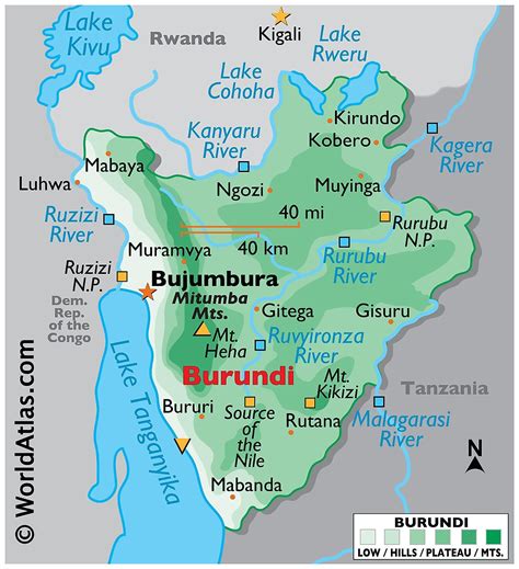 Burundi Maps & Facts - World Atlas