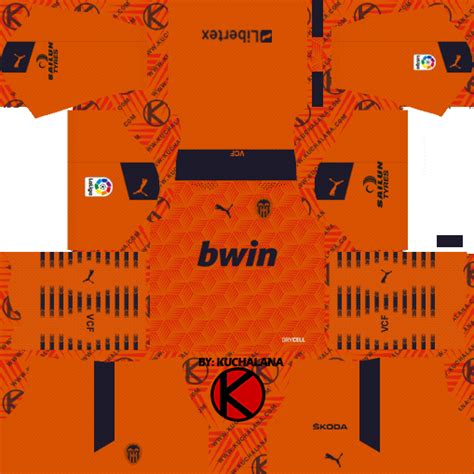 Valencia CF 2020/21 Kits - DLS2019 - Kuchalana