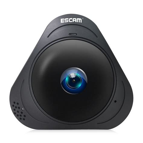 ESCAM Q8 360 Degree Panoramic 960P WiFi IP Camera - Black [A214476904PB ...