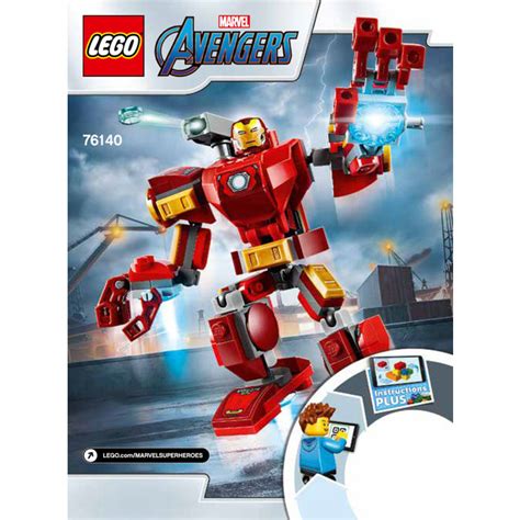 LEGO Iron Man Mech Set 76140 Instructions | Brick Owl - LEGO Marketplace