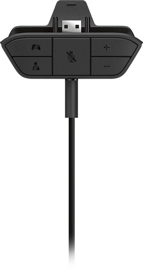 Microsoft Xbox One Stereo Headset Adapter Black 6JV-00001 - Best Buy