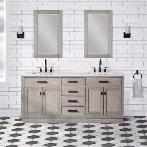 72 Single Sink Bathroom Vanity / 72 Inch White Finish Single Sink ...