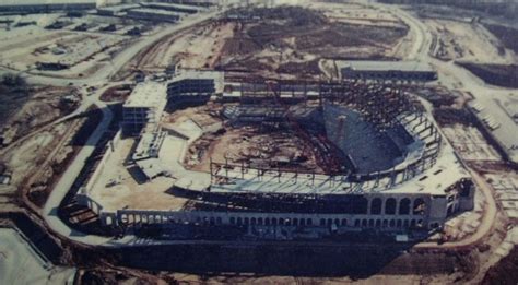 Texas Rangers Ballpark Construction Pictures