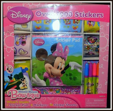 #DisneySide Minnie Mouse Bow-tique Sticker Set, for the party-goers ...