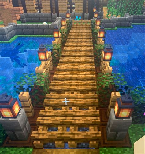 Minecraft bridge | Casa di minecraft, Edifici minecraft, Case minecraft