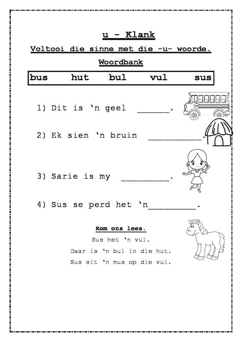 Term 2 FAL Afrikaans worksheets grade 2 • Teacha!