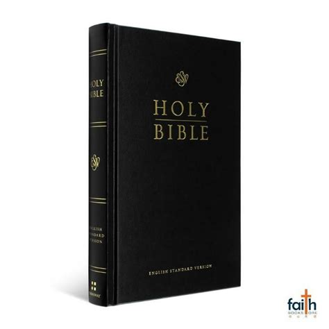 (BK) Holy Bible · ESV · Pew Bible · Personal Size · Hardcover · Black ...