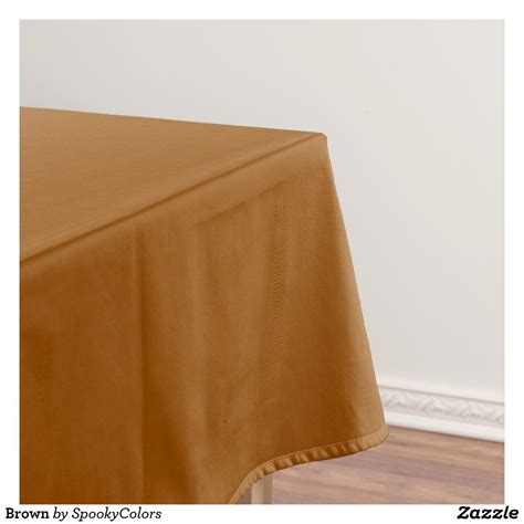 Brown Tablecloth | Custom table cloth, Brown tablecloths, Unique table settings